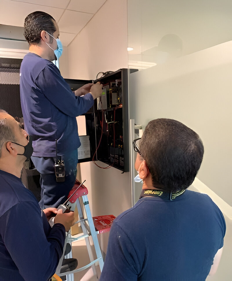 Instalación de Luminarias